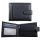 Férfi bőr pénztárca Always Wild csatos fekete RFID minimalista dekoratív varrással